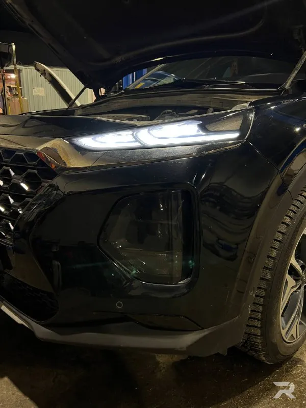 Hyundai Santa Fe после работ