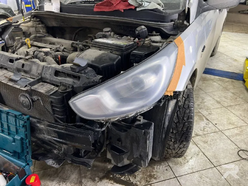 Hyundai Solaris — до работ